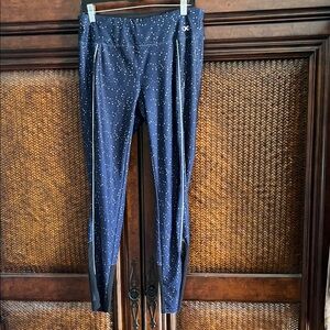 2xist Navy with White Speckle Performance Leggings